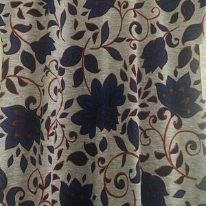 Lularoe Maria Maxi Dress Grey W/Red & Blue Floral pattern Size XS/SM NWT $55